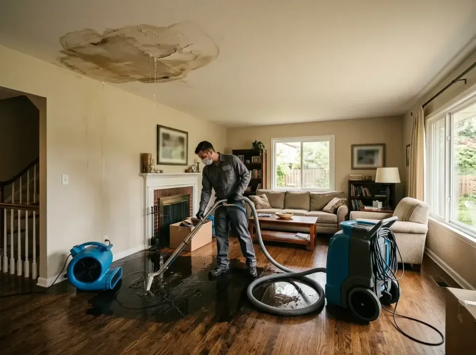 attic-pipe-burst-ceiling-drip-008 — frequently asked questions, Water Damage Restoration & Carpet Care in Hartsville, TN